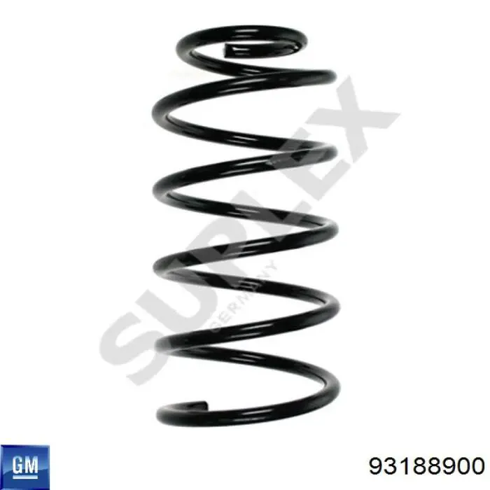 Comprar 93188900 General Motors Muelle de eje trasero