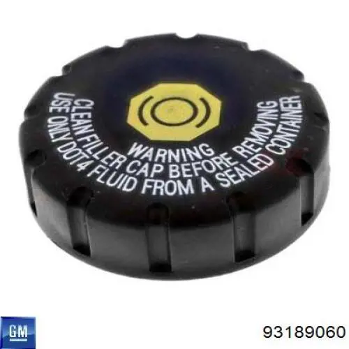 Tapa del depósito del cilindro maestro de freno General Motors 93189060 precio, desde 22,42 EUR