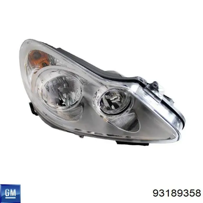 Faro derecho General Motors 93189358 precio, desde 103,09 EUR