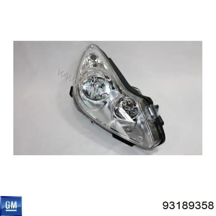 93189358 General Motors Luz derecha