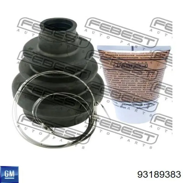 93189383 General Motors fuelle, árbol de transmisión delantero interior