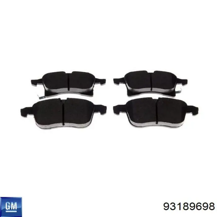 Pastillas de freno delanteras Opel Corsa X12