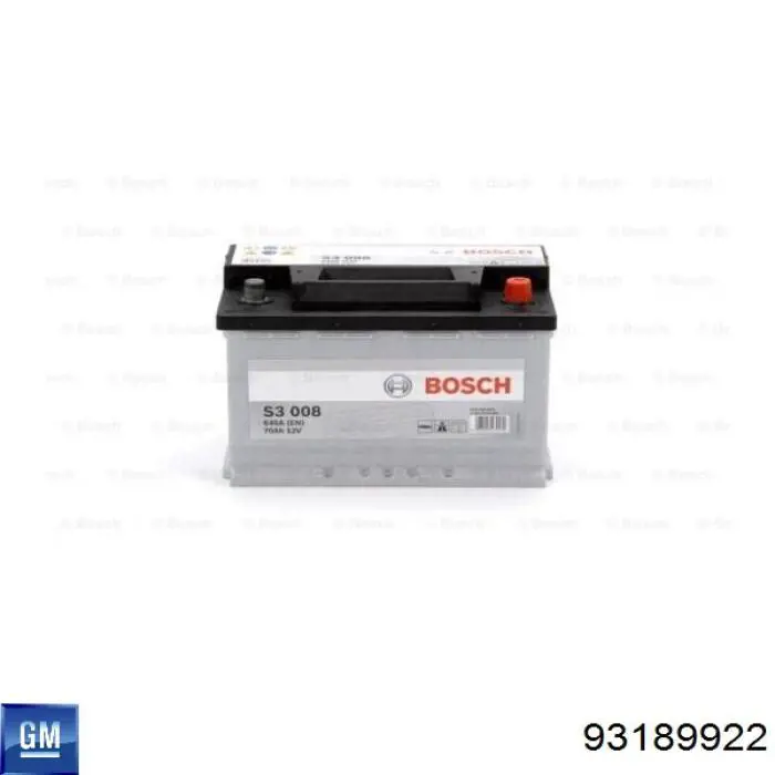 Batería 93189922 General Motors