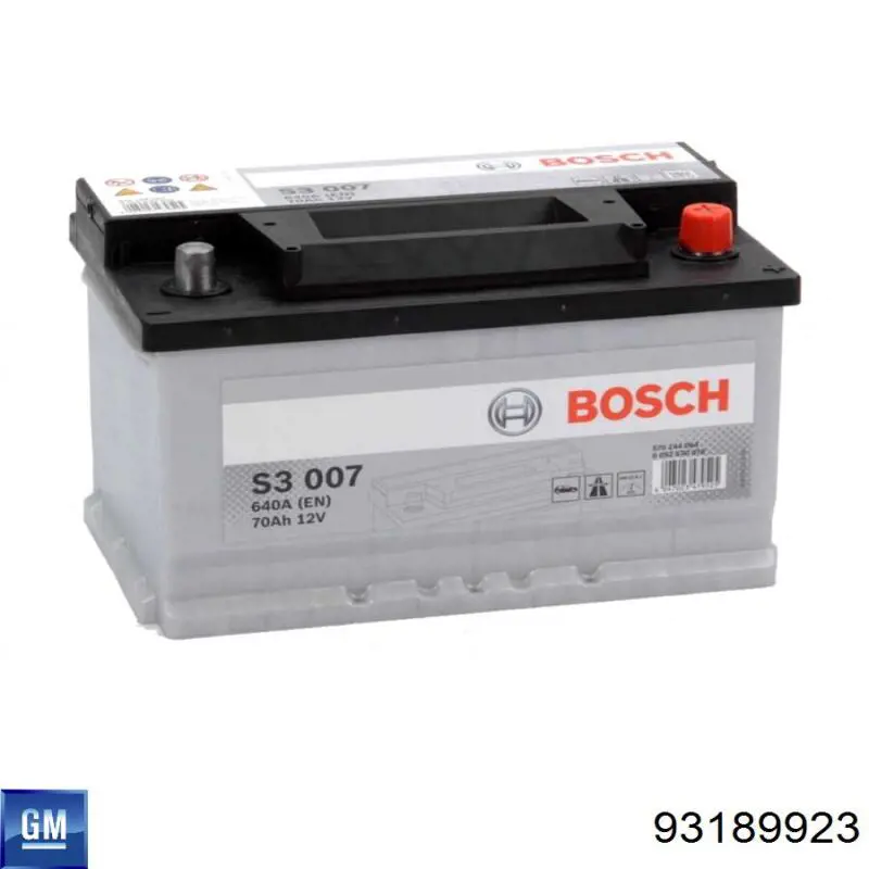 Batería de Arranque Bosch (S3007)