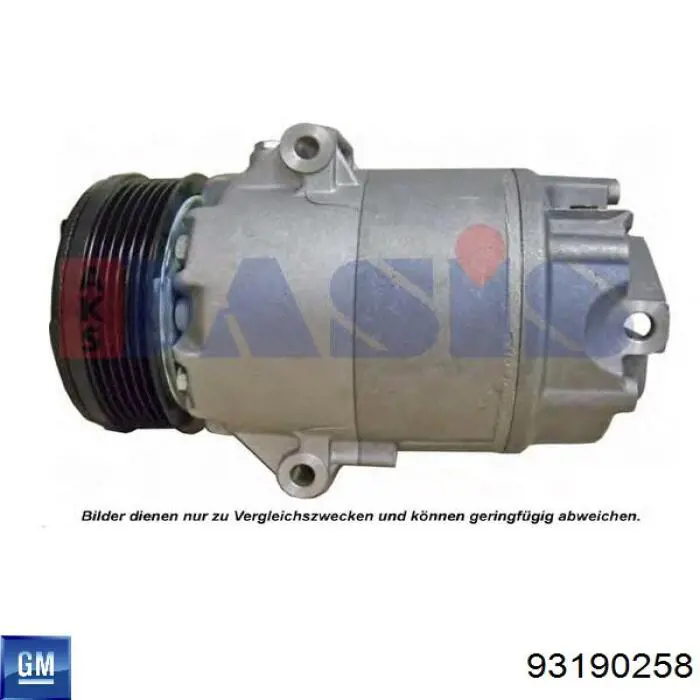 Comprar 93190258 General Motors Compresor de aire acondicionado coche