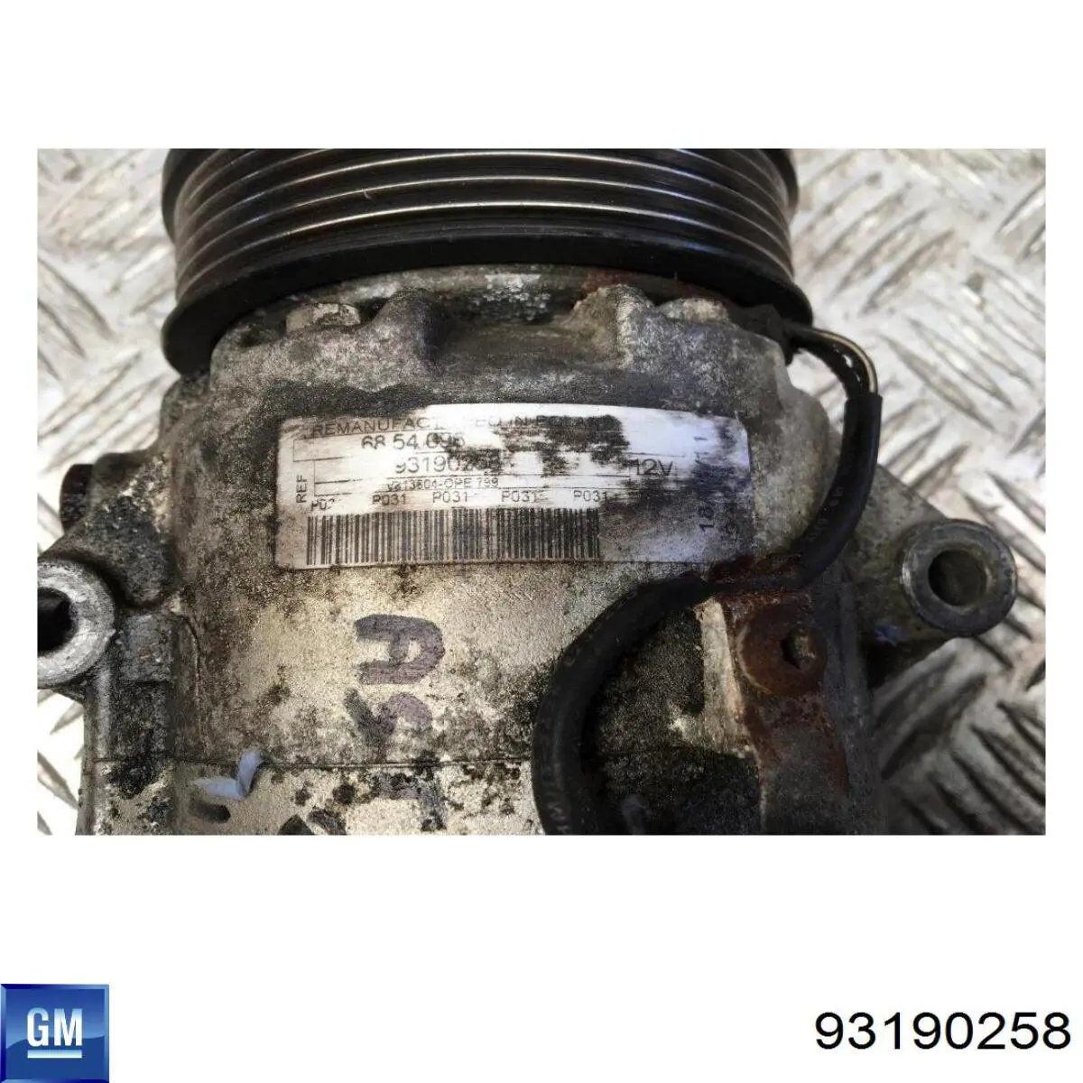 93190258 General Motors Compresor climatizador