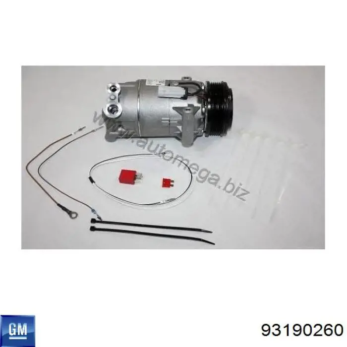 Compresor ac General Motors 93190260 precio, desde 269,43 EUR