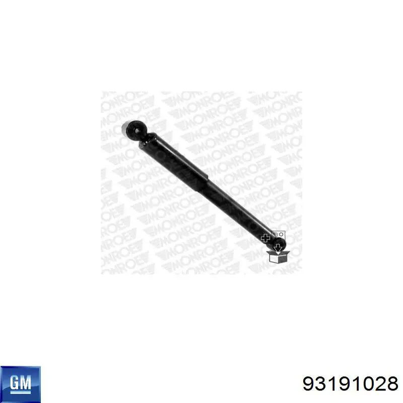 Amortiguador trasero General Motors 93191028 precio, desde 30,61 EUR