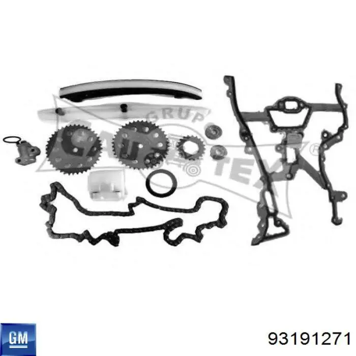 Kit de cadena de distribución General Motors 93191271 precio, desde 100,48 EUR