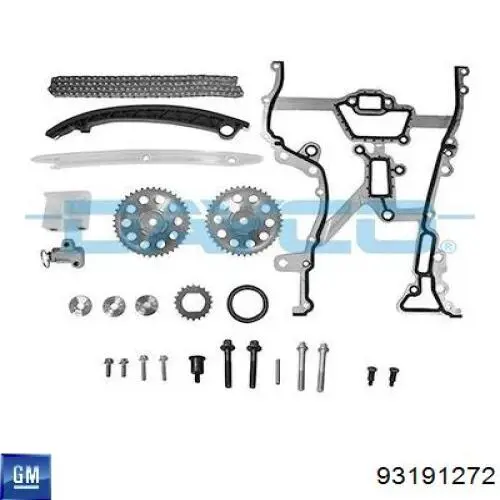 93191272 General Motors kit de cadenas de distribución