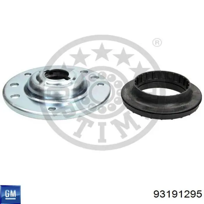 Rodamiento de soporte del amortiguador delantero 93191295 General Motors