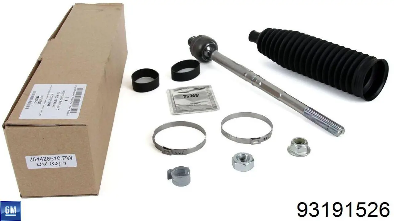 93191526 General Motors Barra de direccion coche