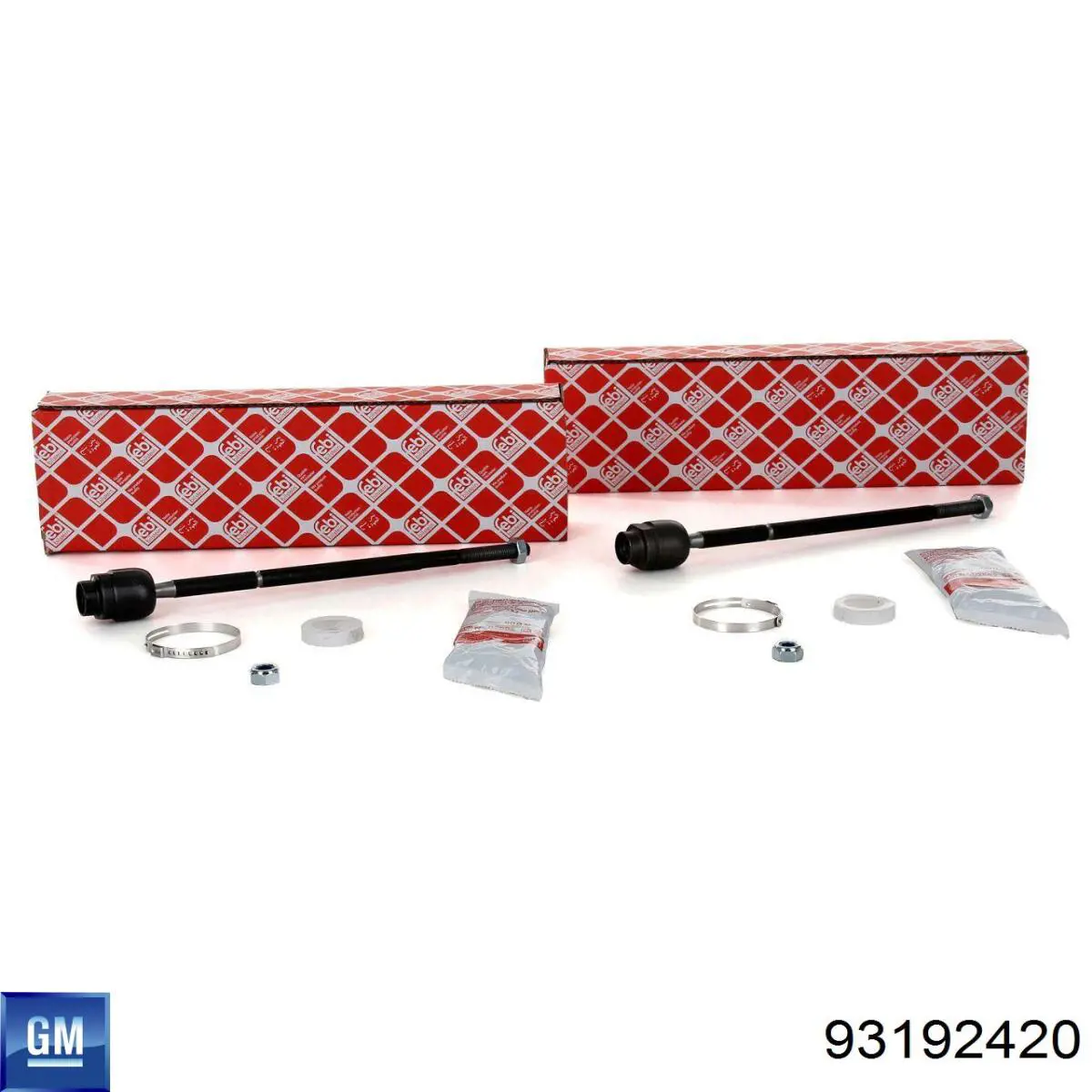 93192420 General Motors Barra de direccion coche