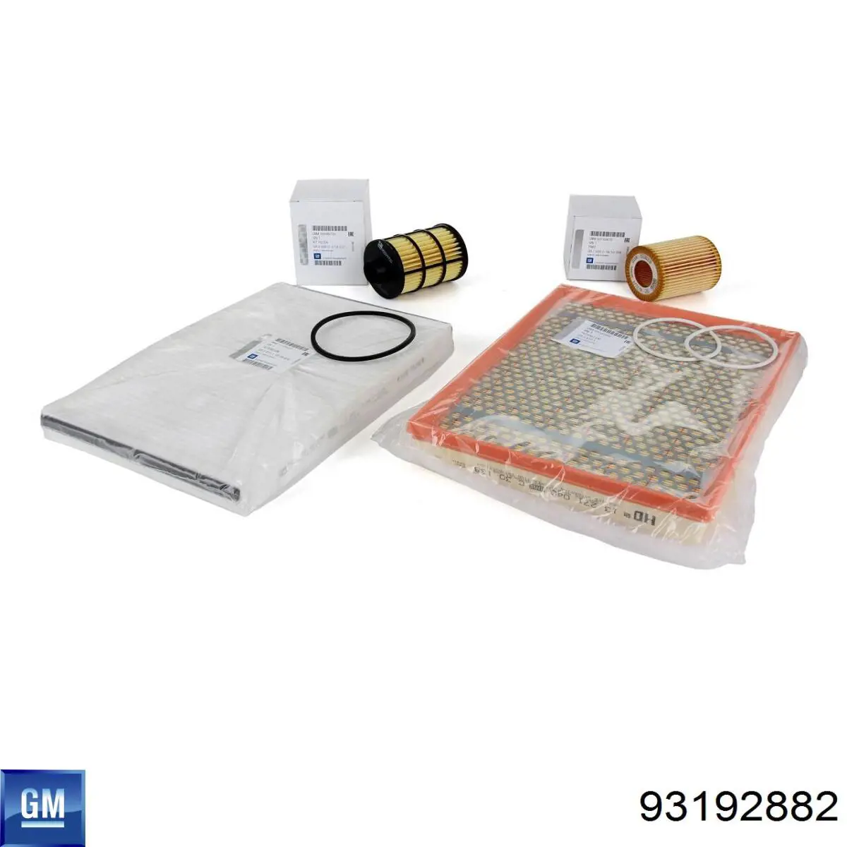 93192882 General Motors Filtro de aire de motor