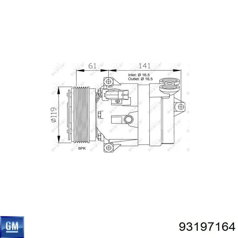 93197164 Opel