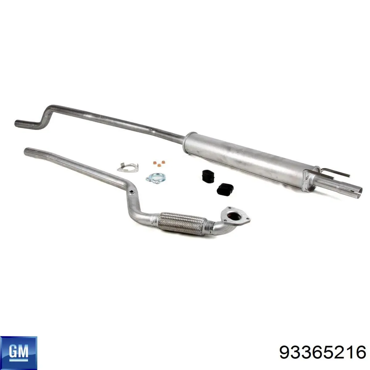 Silenciador central General Motors 93365216 precio, desde 75,13 EUR