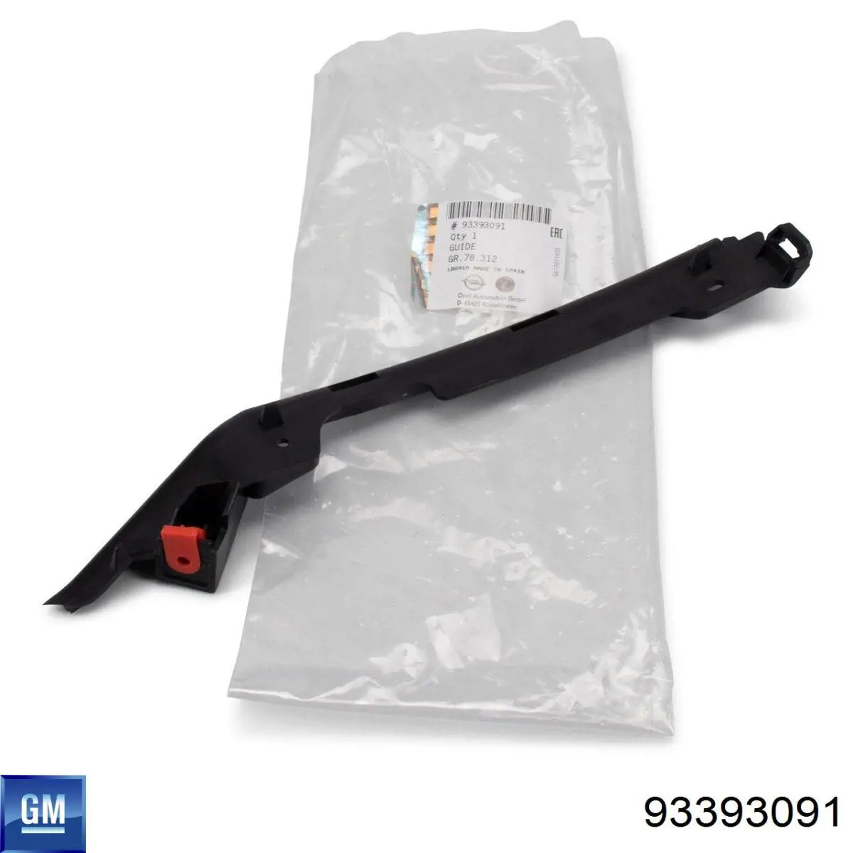 Comprar 1406543 Opel Guía del parachoques delantero izquierda