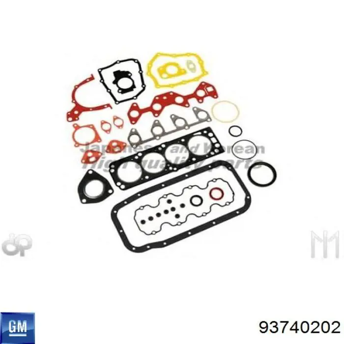 Kit completo de juntas General Motors 93740202 precio, desde 42,76 EUR