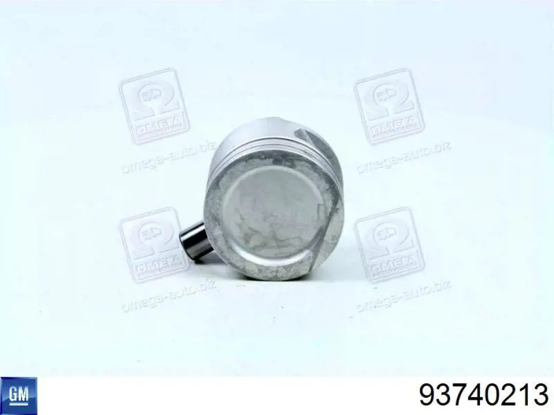 93740213 General Motors pistón completo para 1 cilindro, cota de reparación + 0,25 mm