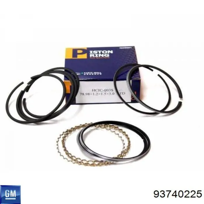 Comprar 93740225 General Motors Juego de anillos de pistón, motor, STD