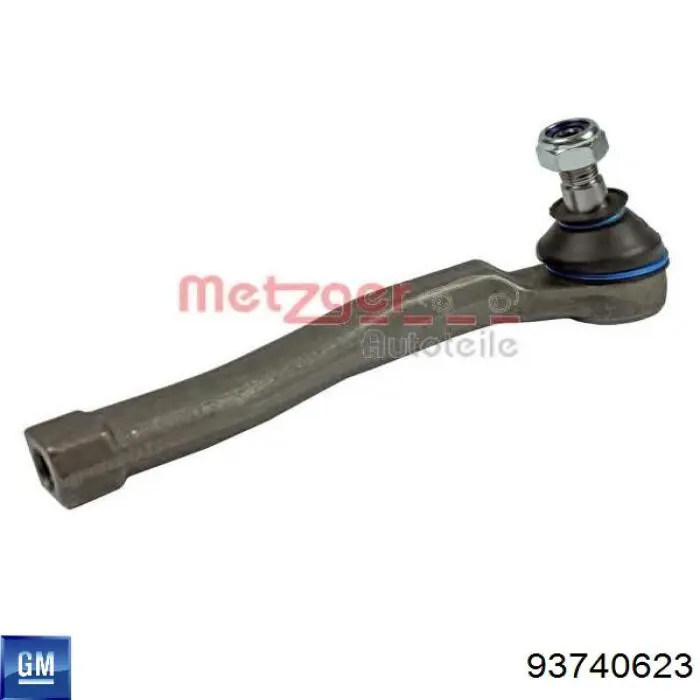 Rótula barra de dirección 93740623 General Motors