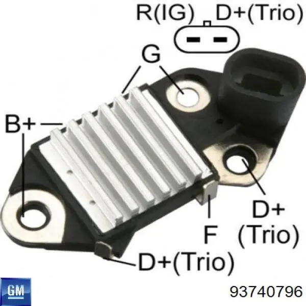Comprar 93740796 General Motors Regulador del alternador