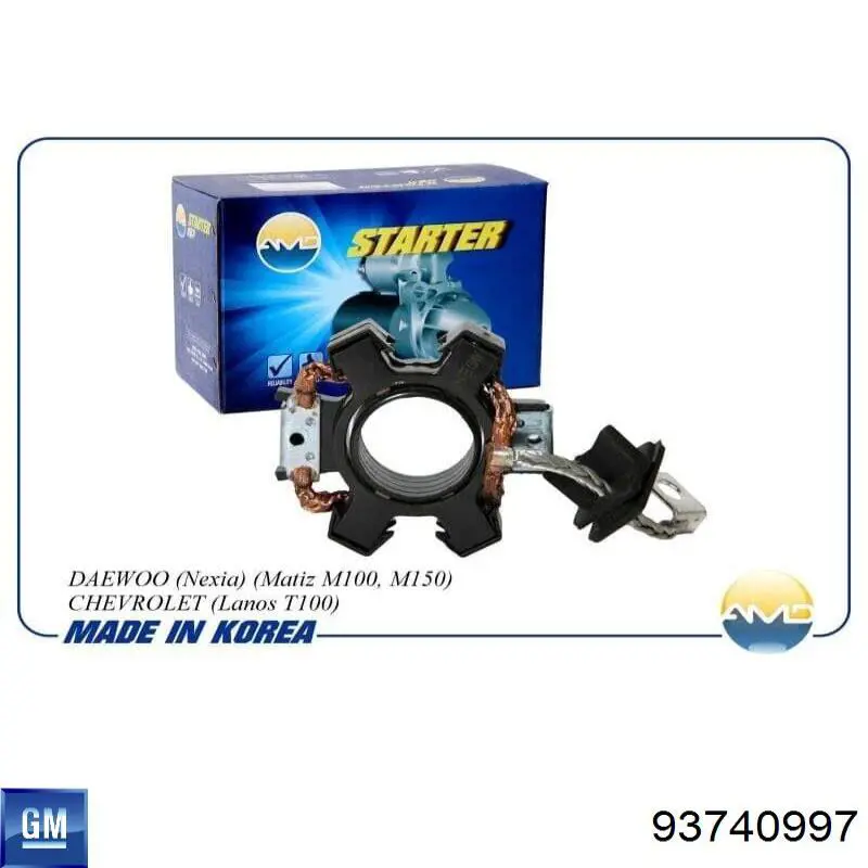 Escobilla de arranque General Motors 93740997 precio, desde 7,58 EUR
