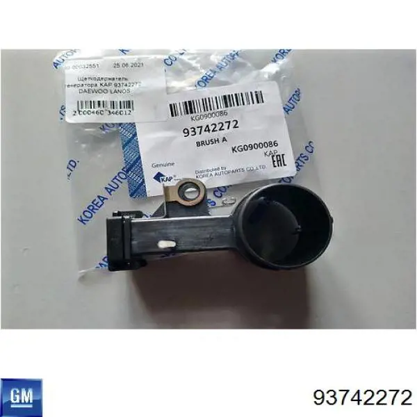 Comprar 93742272 General Motors Portaescobillas de alternador