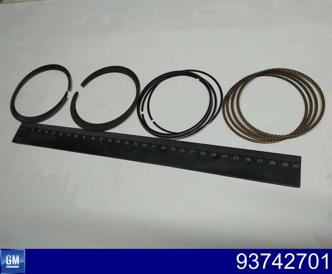 Comprar 402922503 Mar-mot Juego de aros de pistón para motor, sobremedida (+0,25 mm)