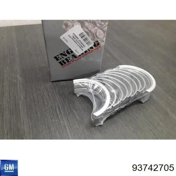 Juego de cojinetes de cigüeñal, estándar, STD General Motors 93742705 precio, desde 22,91 EUR