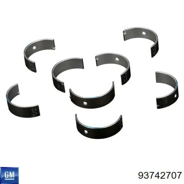 Juego de cojinetes de biela, estándar (STD) General Motors 93742707 precio, desde 15,63 EUR