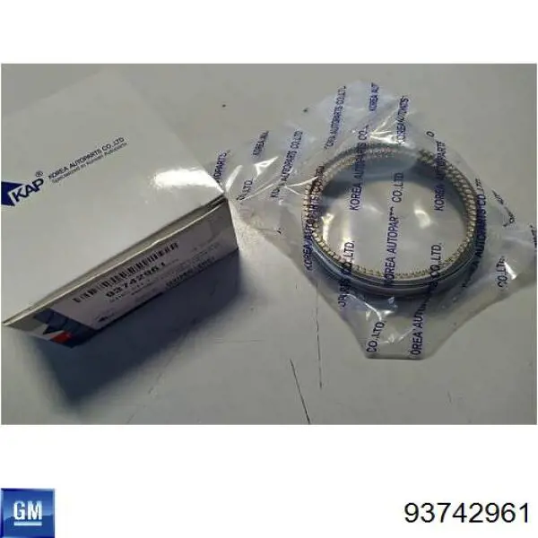 Comprar 93742961 General Motors Juego de anillos de pistón, motor, STD