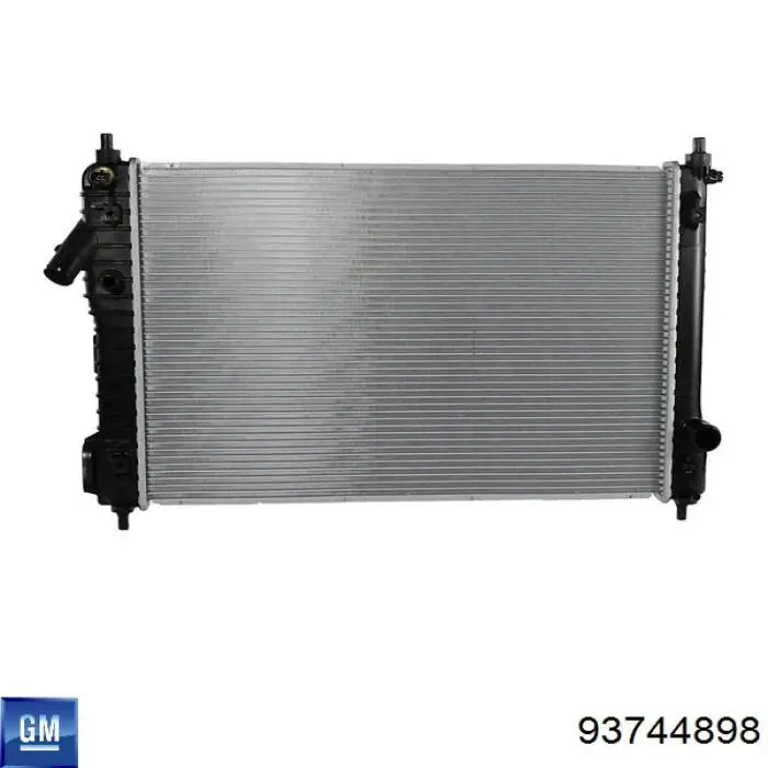 93744898 Peugeot/Citroen rodete ventilador, refrigeración de motor