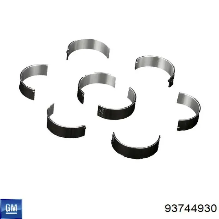 Juego de cojinetes de biela, estándar (STD) General Motors 93744930 precio, desde 14,43 EUR
