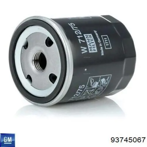 Comprar 93745067 General Motors Portafiltro de aceite