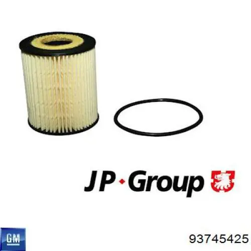 Filtro de aceite motor General Motors 93745425