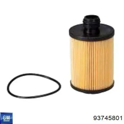 93745801 General Motors Filtro aceite