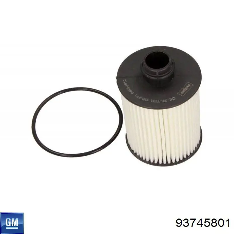 Filtro de aceite motor General Motors 93745801