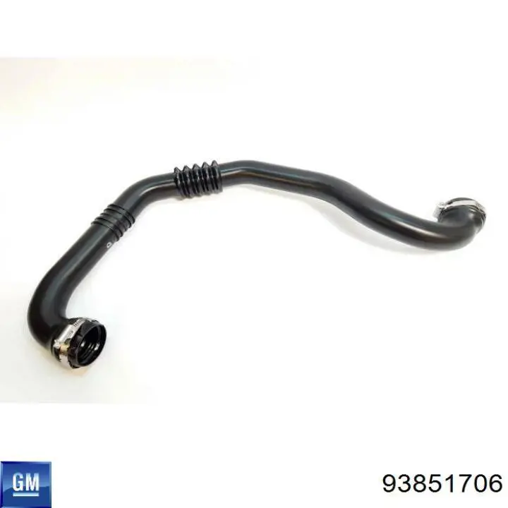 93851706 General Motors tubo flexible de aire de sobrealimentación derecho
