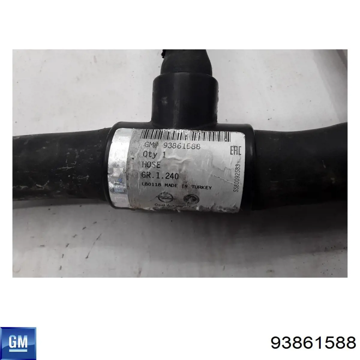 Manguera inferior del radiador General Motors 93861588 precio, desde 58,91 EUR