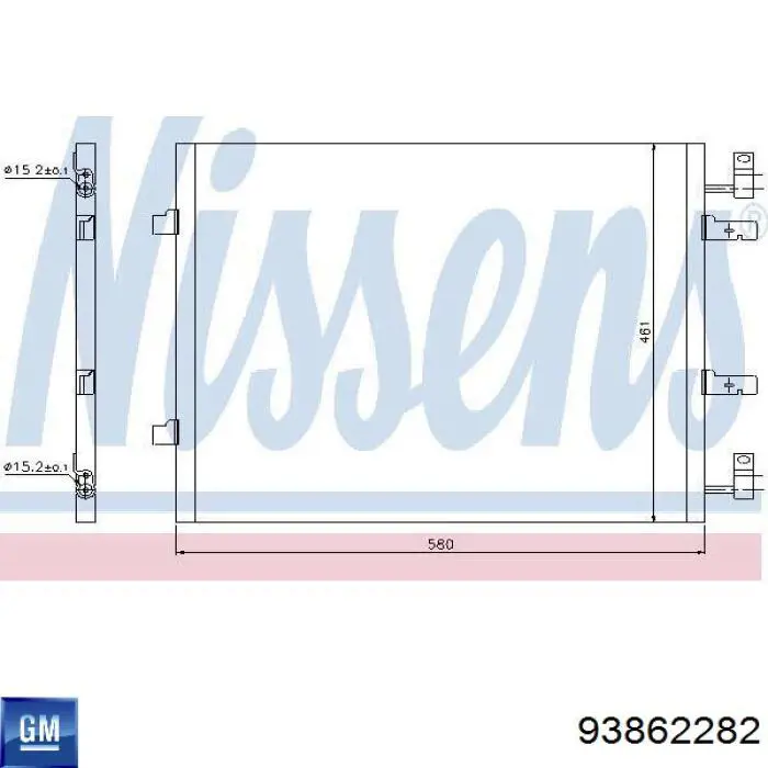 93862282 Peugeot/Citroen