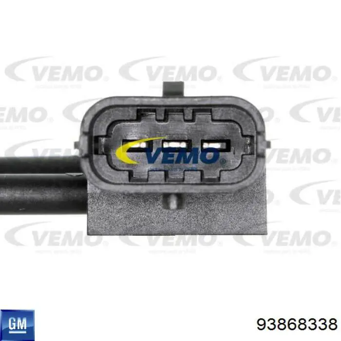 93868338 General Motors sensor de presion de escape