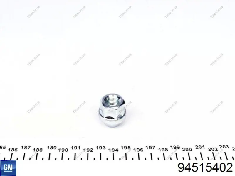 Tuerca seguridad de rueda General Motors 94515402 precio, desde 2,85 EUR