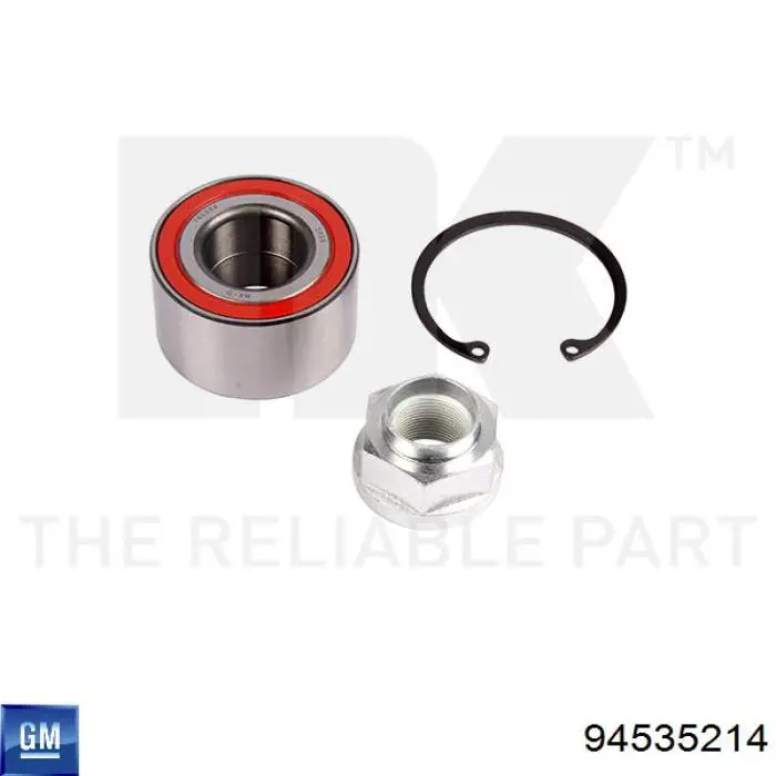 Cojinete de cubo delantero General Motors 94535214 precio, desde 26,97 EUR