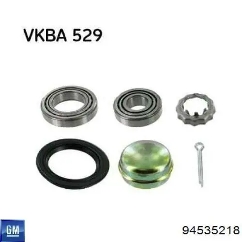 Cojinete interior de rueda trasera General Motors 94535218 precio, desde 5,35 EUR