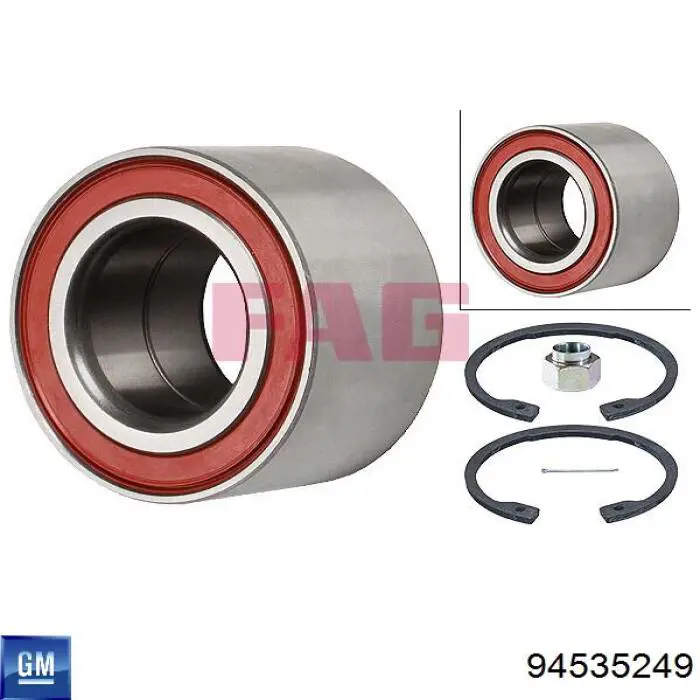 Comprar 94535249 General Motors Cojinete de rueda delantero