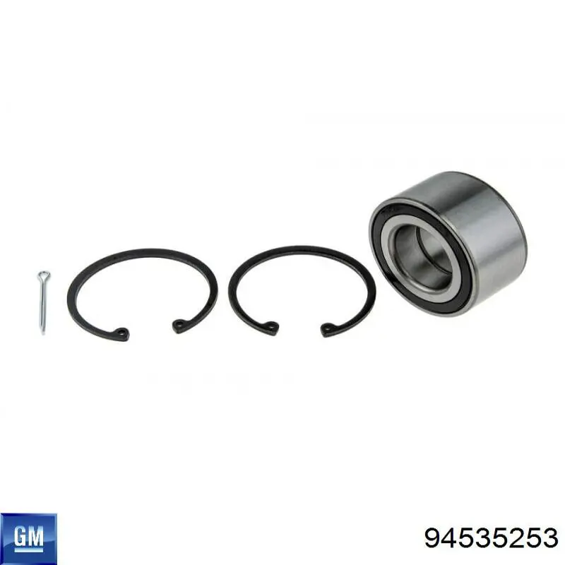 Cojinete de rueda delantero General Motors 94535253 precio, desde 28,68 EUR