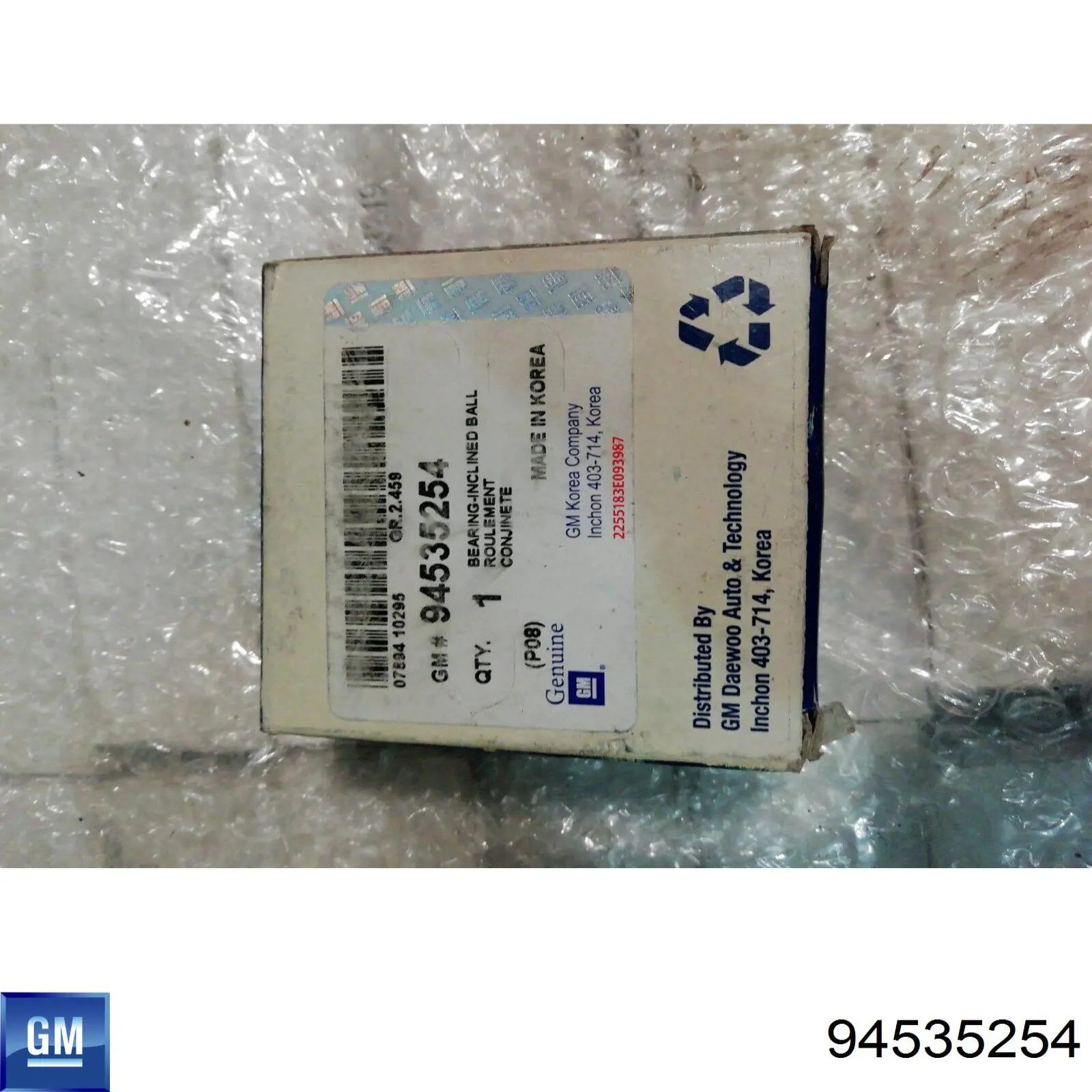 Comprar 94535254 General Motors Cojinete de rueda delantero
