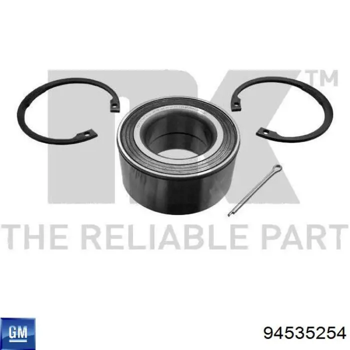 94535254 General Motors Rodamientos de rueda delantero