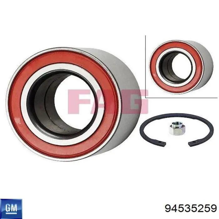 Comprar 94535259 General Motors Cojinete de rueda delantero